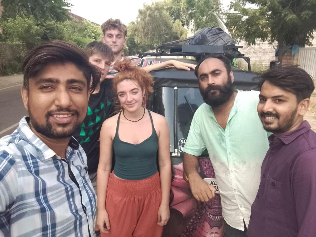 Blue Town Hostel & Cafe Dzsódhpur Kültér fotó