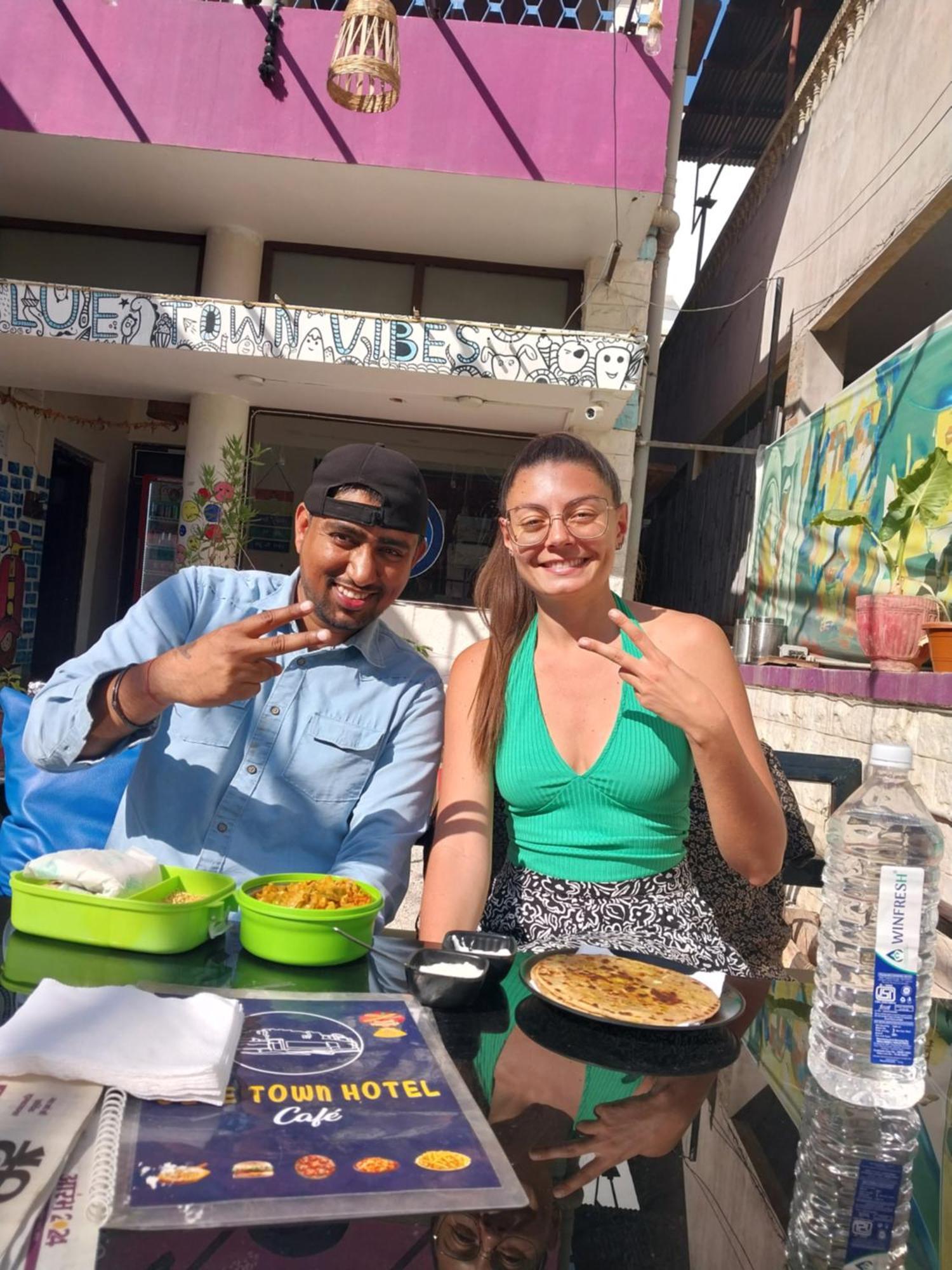 Blue Town Hostel & Cafe Dzsódhpur Kültér fotó