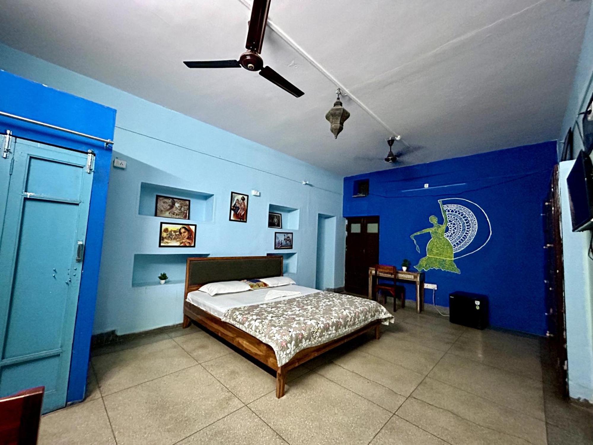 Blue Town Hostel & Cafe Dzsódhpur Kültér fotó