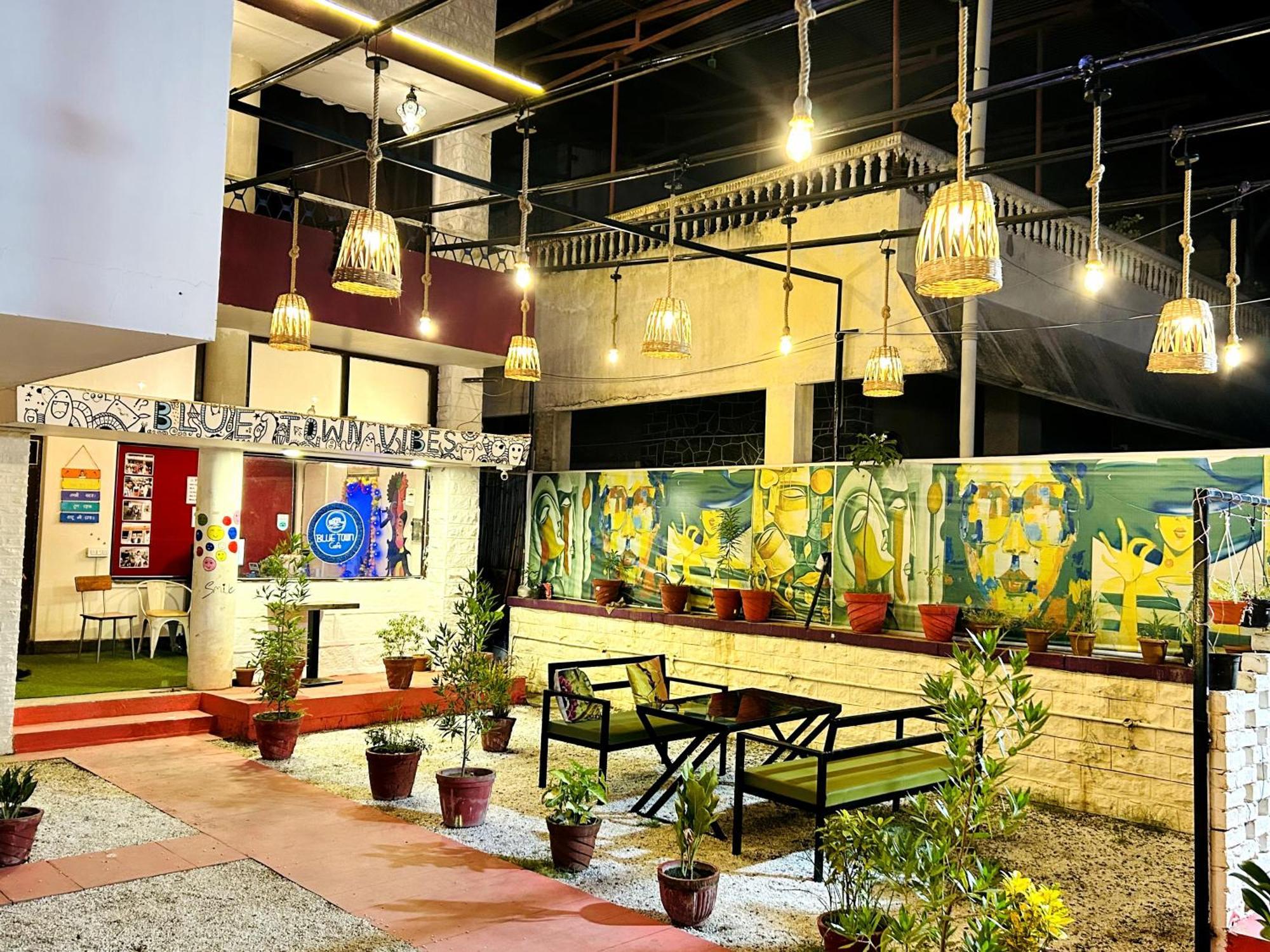 Blue Town Hostel & Cafe Dzsódhpur Kültér fotó