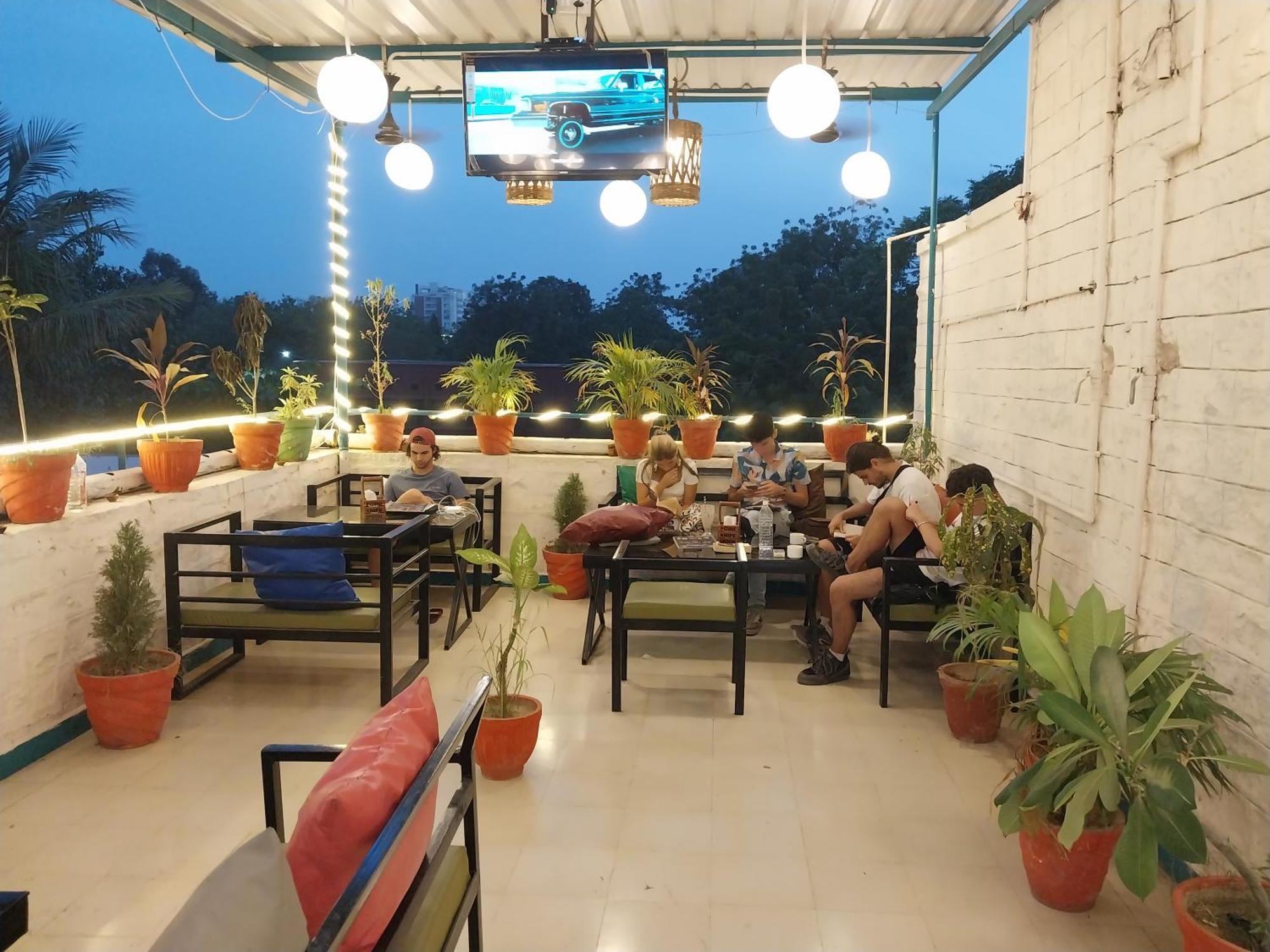 Blue Town Hostel & Cafe Dzsódhpur Kültér fotó