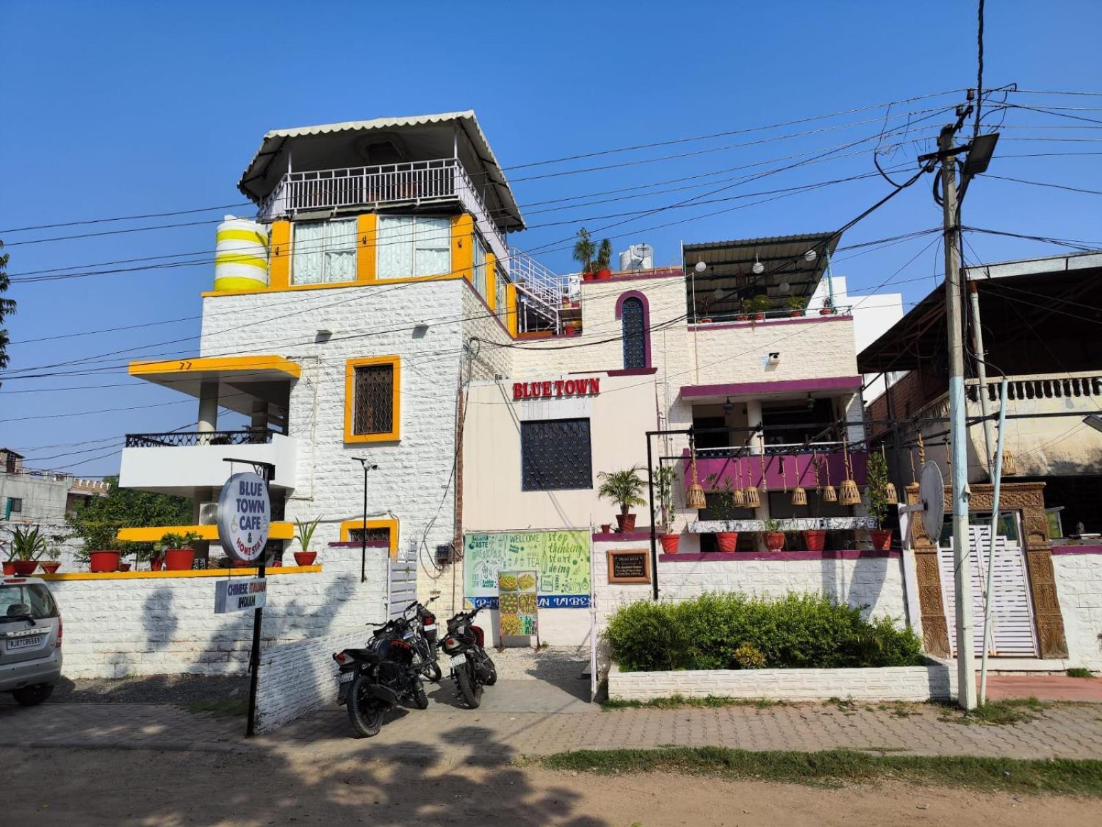 Blue Town Hostel & Cafe Dzsódhpur Kültér fotó