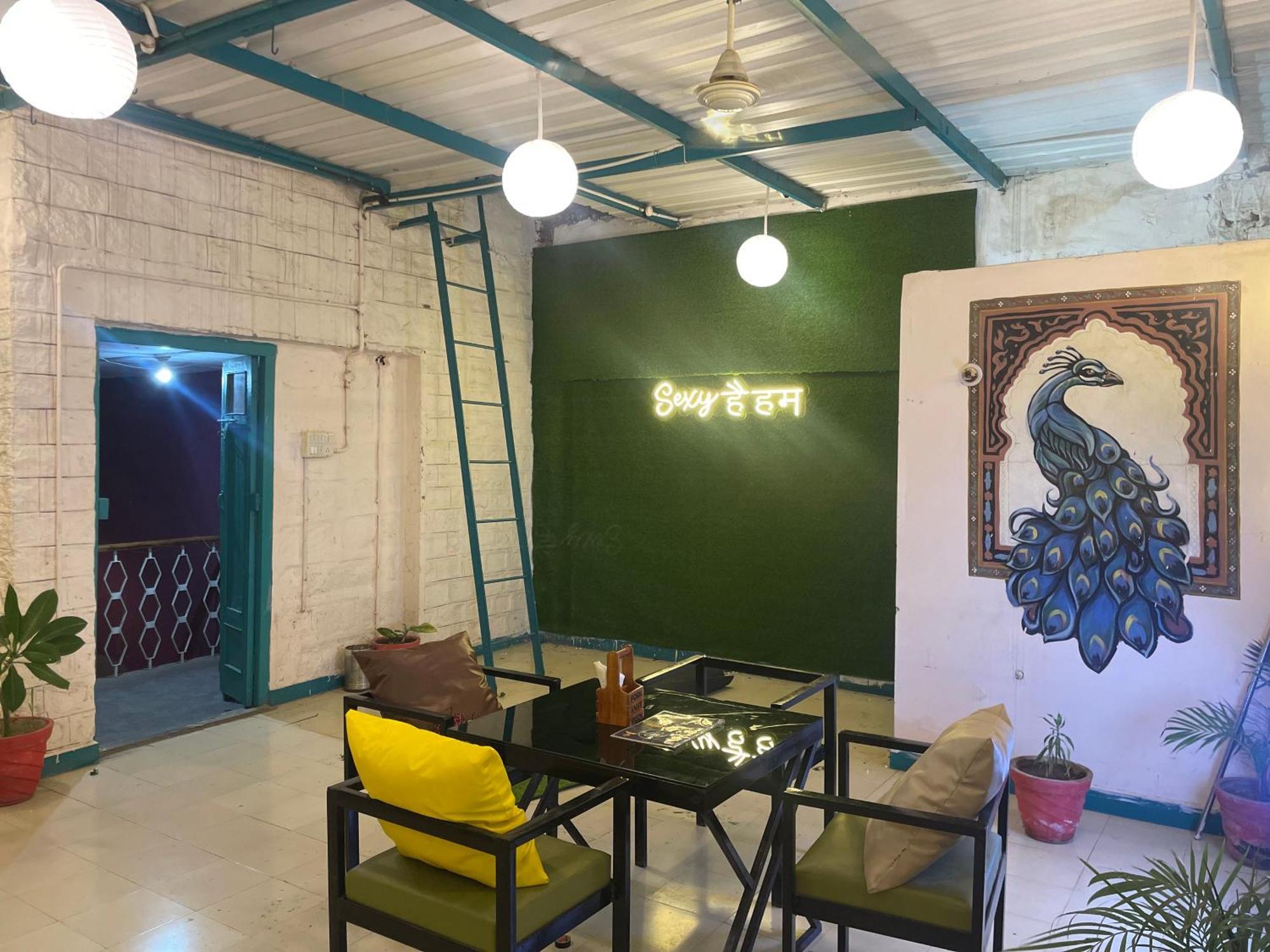 Blue Town Hostel & Cafe Dzsódhpur Kültér fotó