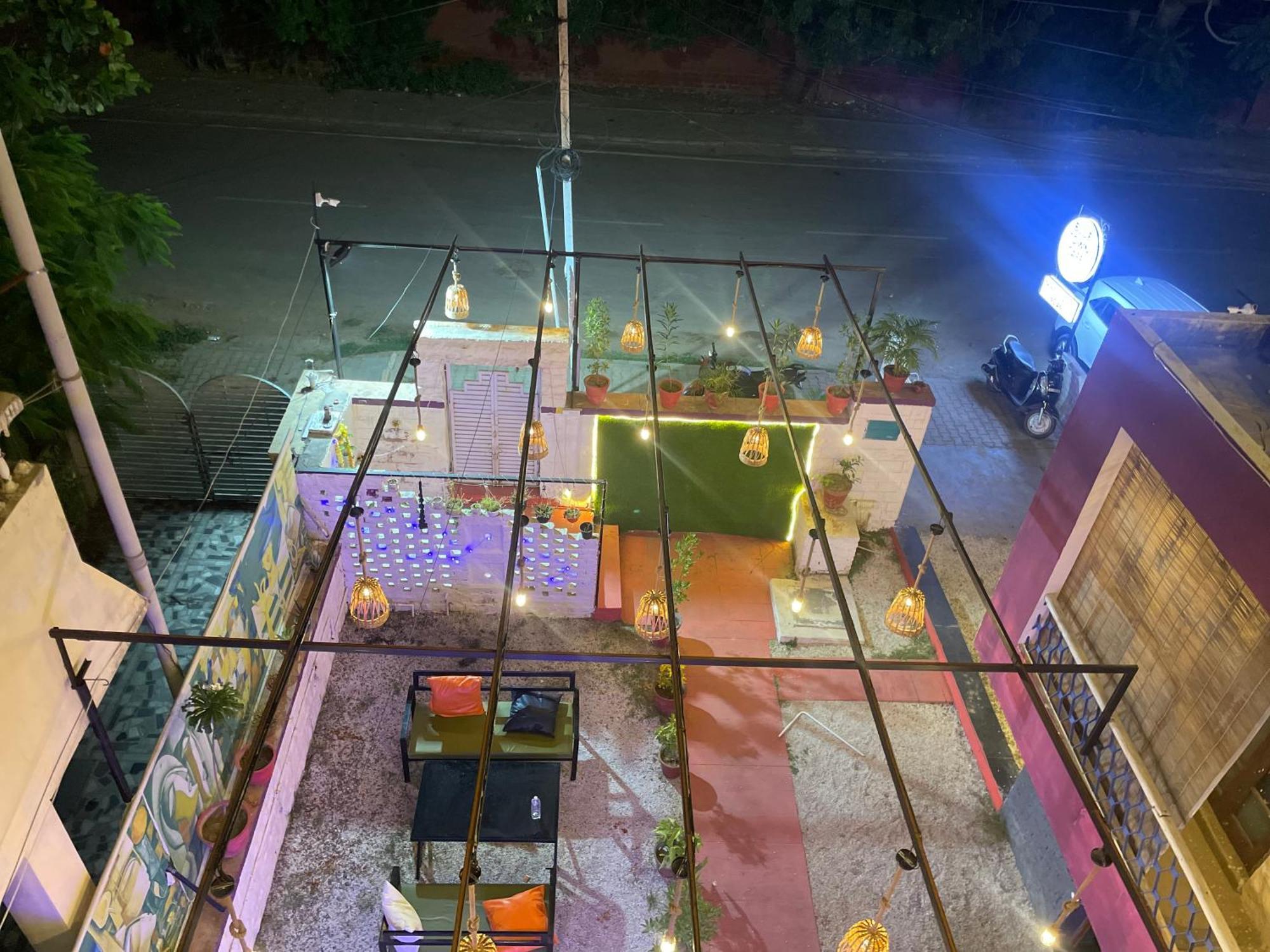 Blue Town Hostel & Cafe Dzsódhpur Kültér fotó