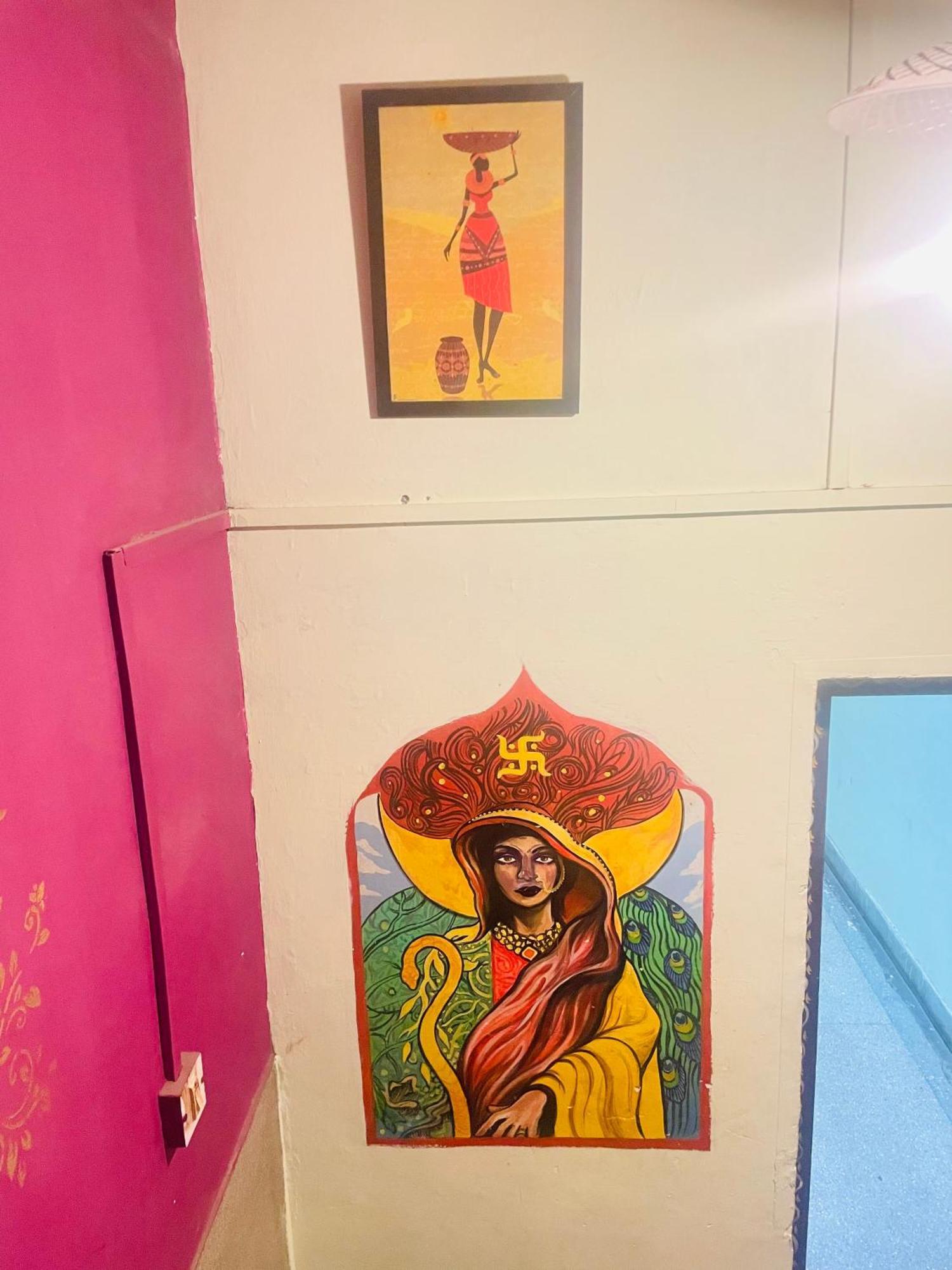 Blue Town Hostel & Cafe Dzsódhpur Kültér fotó